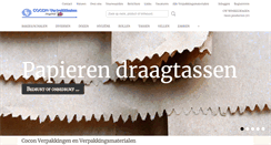 Desktop Screenshot of coconverpakkingen.nl